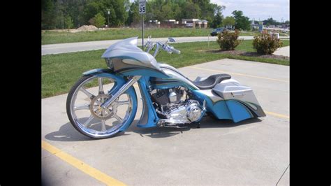 Custom Cycles Ltd Cvo Road Glide Bagger 30 Inch Wheel Harley Davidson