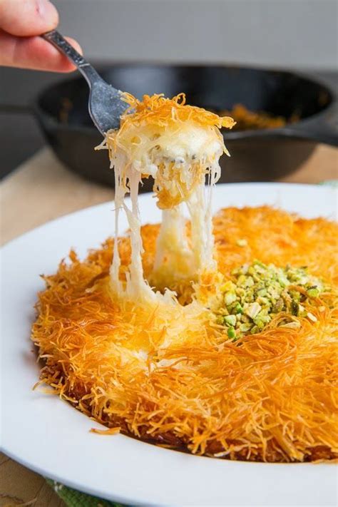 Kanafeh Künefe Sweet Cheese Pastry Recipe Turkish Recipes Recipes Armenian Recipes