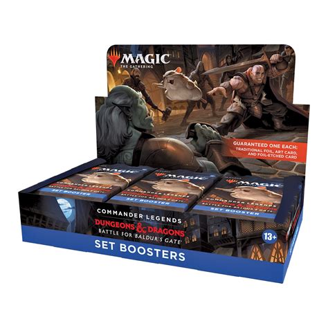 Magic The Gathering Commander Legends Battle For Baldurs Gate Set Booster Box Packs