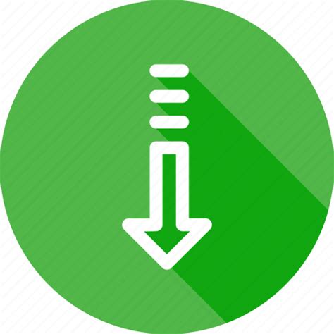 Arrow Decrease Direction Down Download Way Icon
