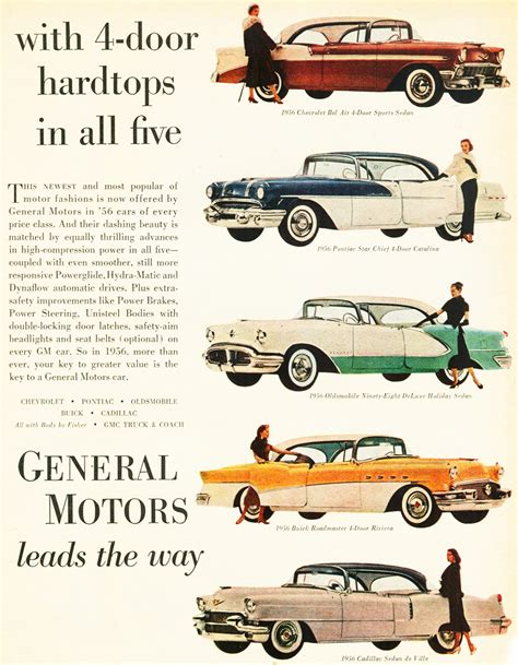 1956 Chevrolet And All Models Ad Classic Cars Today Online