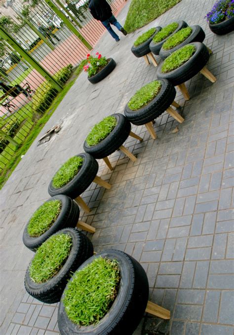 The round shape and flexible structure allows you to use your imagination and create new. 25 Creative Ideas To Reuse Old Tires | Architecture & Design
