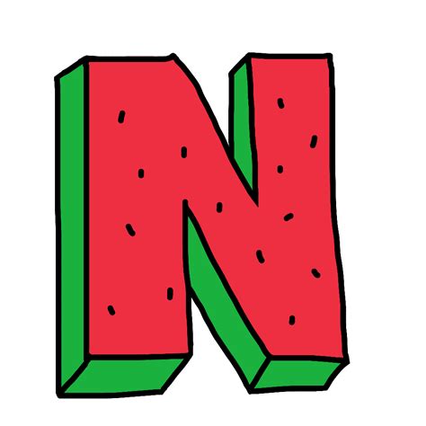 Letter N PNG