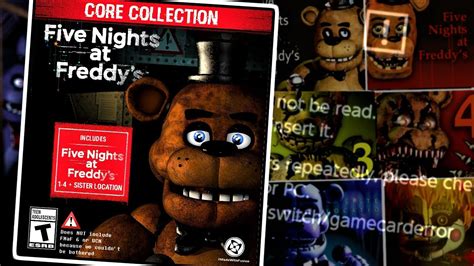 The Fnaf Core Collection Youtube