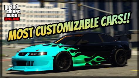 Gta 5 Online The Most Customizable Cars In The Game Top 35 Youtube