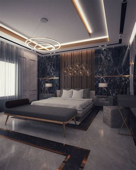 Master Bedroom On Behance In 2020 Bedroom Bed Design Bungalow House