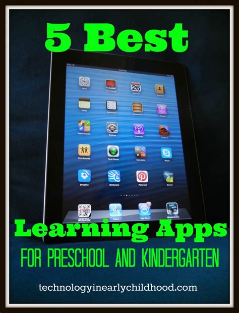 Kindergarten kids learning games presents, educative fun games for toddlers & preschool children. Five Best Learning Apps For Pre-K and Kindergarten ...