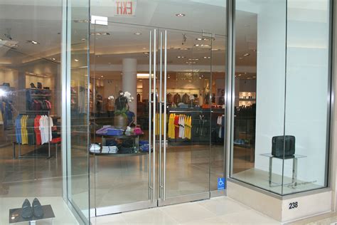 Mall Storefront Doors 2 Allservices Frameless Glass Company