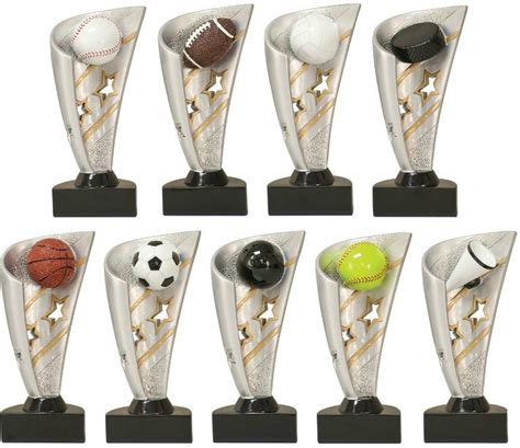 Shop And Personalize Football Banner Resin Trophy At Dell Awards
