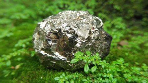 The Mineral Pyrite Or Iron Pyrite Also Known As Fools Gold Is An