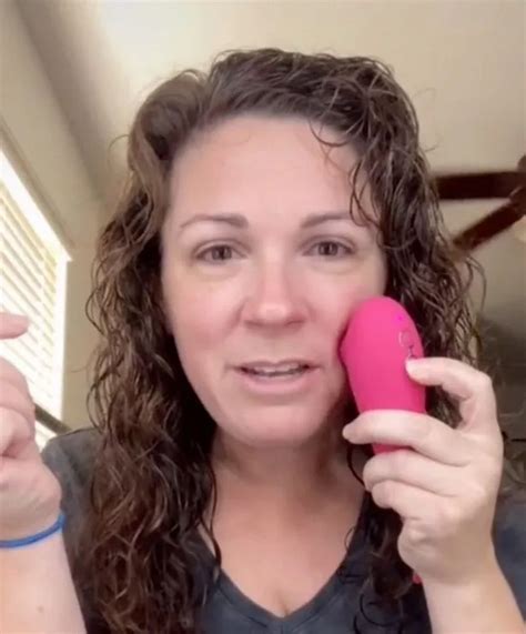 Woman Using Vibrator As A Face Massager Has Its True Purpose