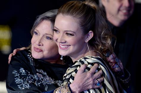 Billie Lourd Posts Touching Tribute To Mom Carrie Fisher On Anniversary