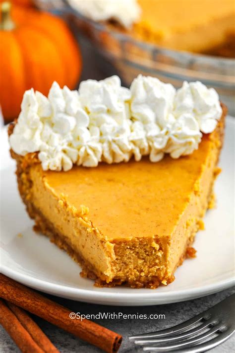 No Bake Pumpkin Cheesecake Easy To Make Spend With Pennies