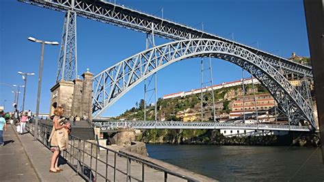 The Porto Ponte Dom Luis I Wrought Iron Bridge
