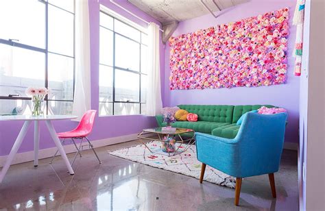 This Womans Apartment Is So Colorful She Basically Lives