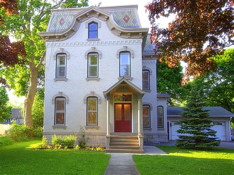 Sweet House Dreams 1870 Brick Second Empire In Auburn New York