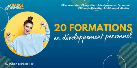 20 formations en développement personnel reconversion