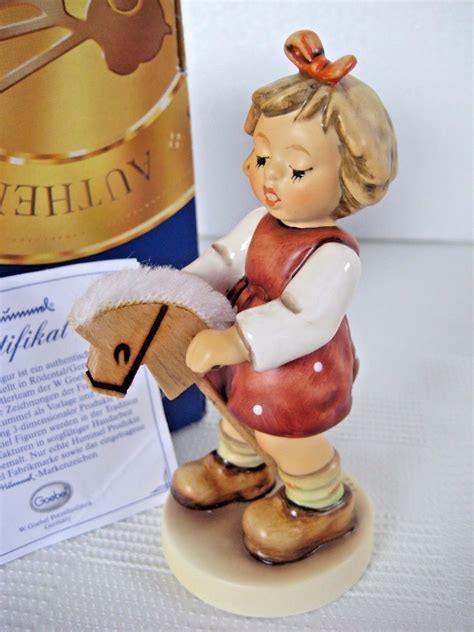 Goebel Hummel Figurine Just Horsin Around 2043a Tmk8 Orig Box