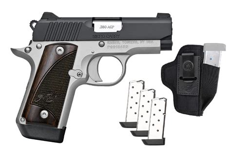 Kimber Micro Carry Two Tone 380 Acp Pistol Ready To Carry Package With