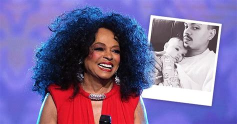 Diana Ross Grandson Ziggy Looks Like A Doll As He Chills On His Father