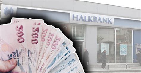 Asgari ücretlinin cebi para dolacak Halkbank müjdeyi verdi Tek