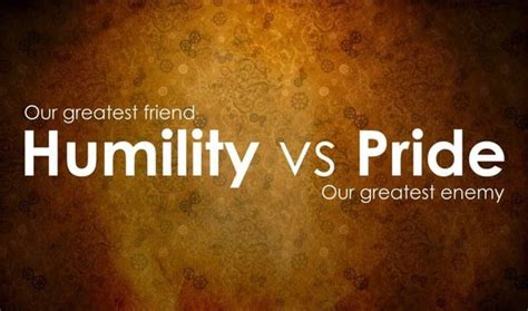 True Greatness The Battle Of Humility Vs Pride