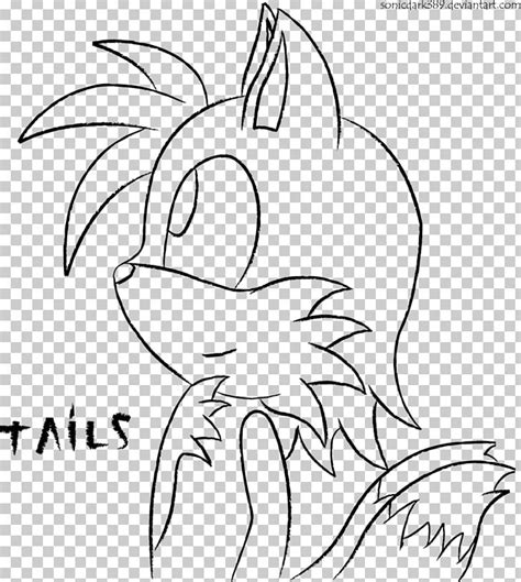 Tails Line Art Drawing Sketch Png Clipart Artwork Black Black And