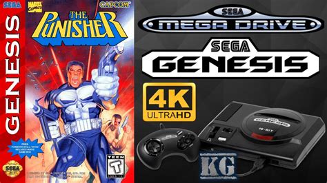 The Punisher Sega Genesismega Drive Gameplay Walkthrough Full Game