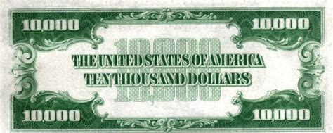 Is There A Real Ten Thousand Dollar Bill New Dollar Wallpaper Hd