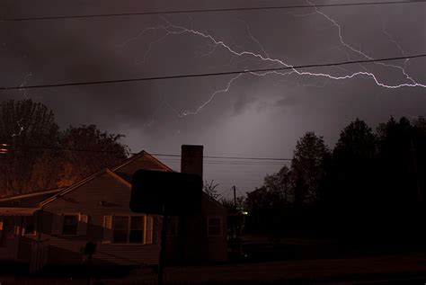 Night Of The Tornadoes Johnson City Kingsport Power Lines House