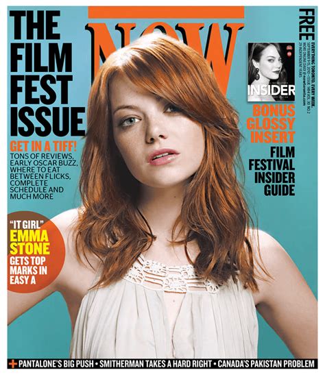 40 At 40 We Knew Emma Stone Was Going To Be Huge Now Magazine