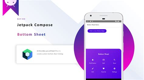 How To Create Bottom Sheet Dialog With Jetpack Compose Create List