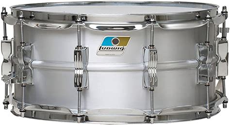 Ludwig Acrolite Classic Steel Snare Drum 65 X 14 Amazonca