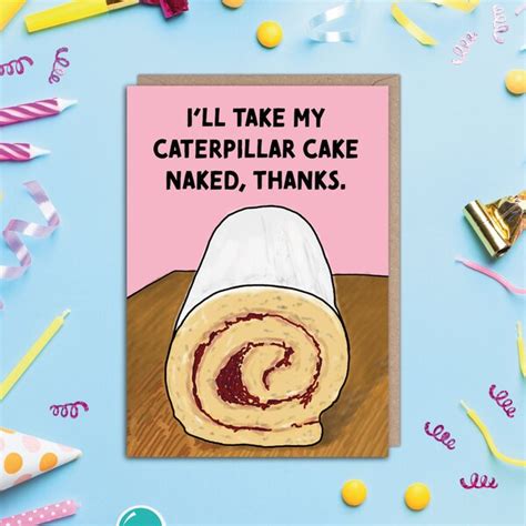Birthday Nude Card Etsy Ireland