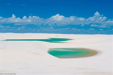 Brazilian Sand Dunes Which Transform Into Stunning Turquoise Lagoons