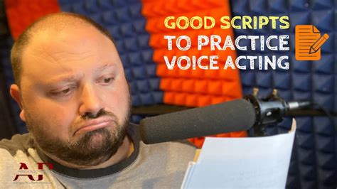 Good Scripts To Practice Voice Acting Youtube