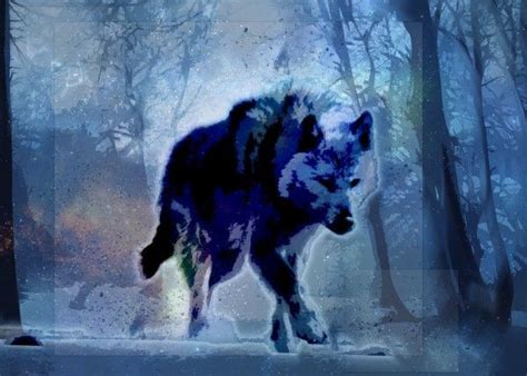 Wild Spirit Wolf Metal Poster Print Clarisse 2d Art Displate