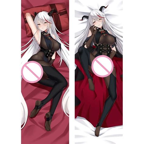 azur lane sexy agir cosplay anime pillowcase moegirls hugging body pillow case peachskin 2wt