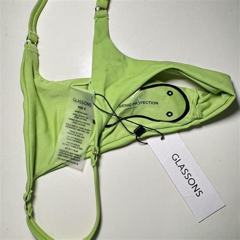 Glassons Green Bikini Bottoms Never Worn Depop