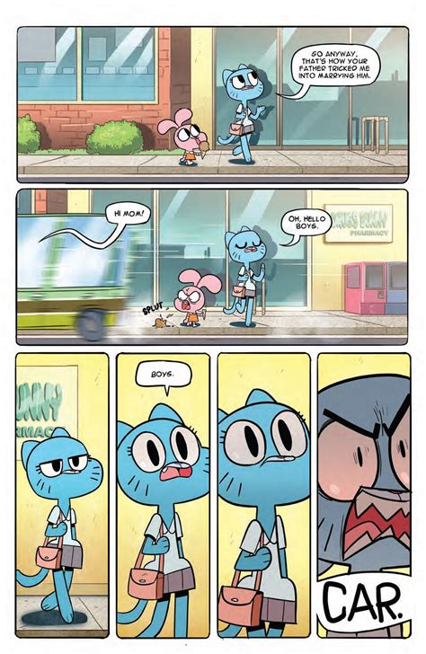 preview the amazing world of gumball vol 1 tp all the amazing world of gumball