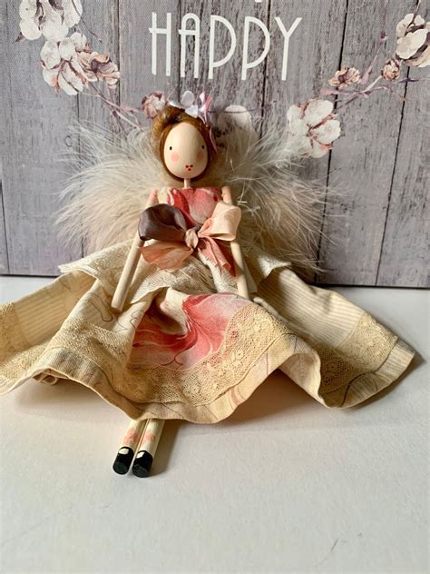 Handmade Vintage Fairy Dollheirloom Dollfairy Doll Etsy Fairy