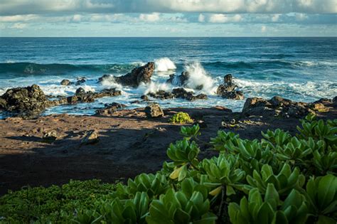 Hookipa Bay Beach Maui Island Hawaii Islands Stock Photo Download