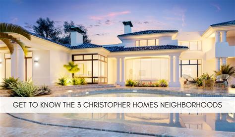 Get To Know The 3 Christopher Homes Neighborhoods Macdonald Highlands