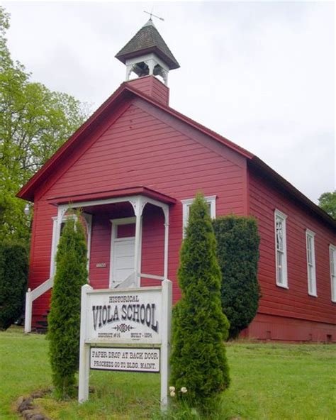 Violas One Room Schoolhouse Is A Labor Of Love