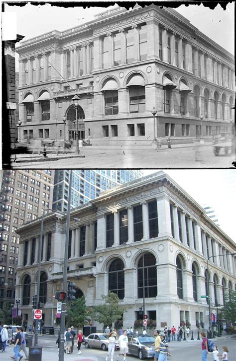 Then And Now Chicago Public Librarychicago Cultural Cent Flickr