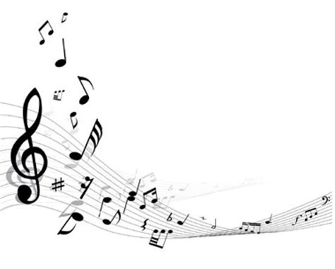Free Printable Musical Notes Borders Music Vector Graphics Amazing
