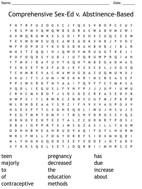 Sex Puzzles Wordmint
