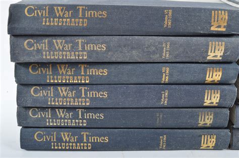set of civil war times illustrated books ebth