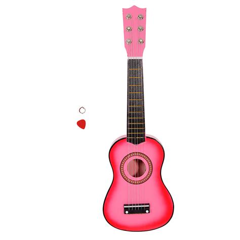 Topcobe 21 Acoustic Guitar Toy For Kids Classic Rock N Roll Musical