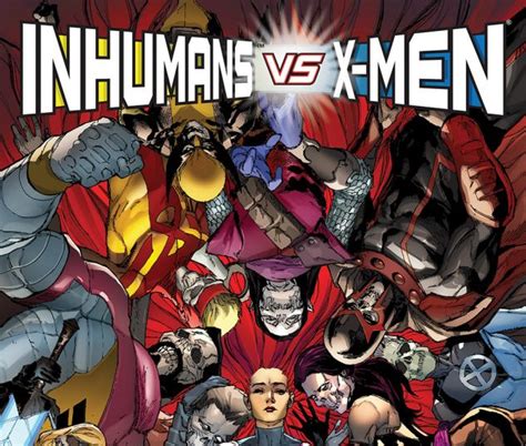 Inhumans Vs X Men 2016 5 Comics